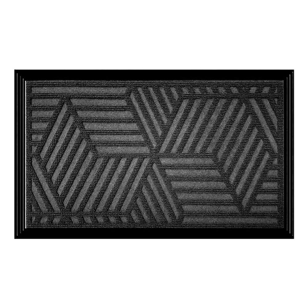 Tapete Fenice Design 60x40cm Curvas Grafite