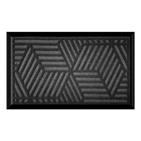 Tapete Fenice Design 60x40cm Curvas Grafite