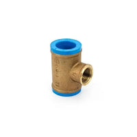 Te de cobre 25mm 513 azul