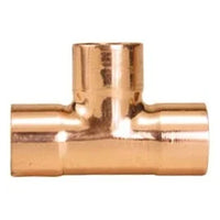 Te de cobre dupla curva n35 12 x 15