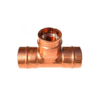 Te de redução em cobre 22 x 15 mm
