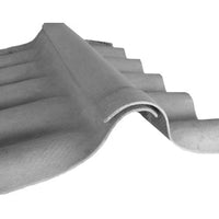 Telha cumeeira articulada inferior 500x4mm