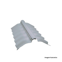 Telha cumeeira articulada superior 500x4mm