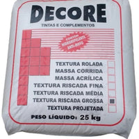 Textura riscada média 25kg
