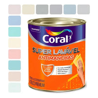 Tinta Acrílica Coral Super Lavável 800ml Diário de Menina