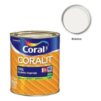 Tinta Esmalte Sintetico Coralit Total Balance Brilhante 36L Branco