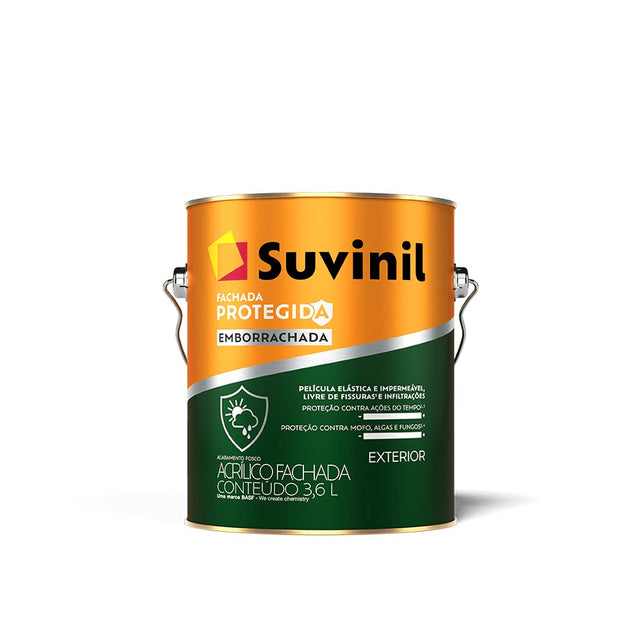 Tinta emborrachada fachada protegida 36l branco neve