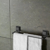 Toalheiro Future 45cm Preto Fosco