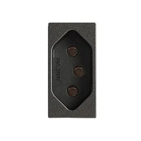 Tomada 2p+t 20a revita carbono