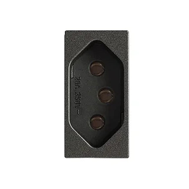 Tomada 2p+t 20a revita carbono