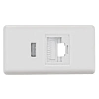 Tomada Para Telefone Rj11 4P Tramontina Liz