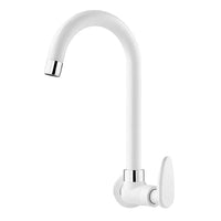 Torneira de parede bica móvel allure branco