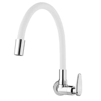 Torneira de parede bica móvel allure branco