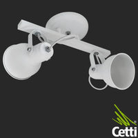 Trilho injetado infinity para 4 lâmpadas branco
