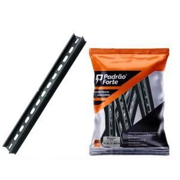 Trilho plástico para fixar disjuntor 1218 339mm