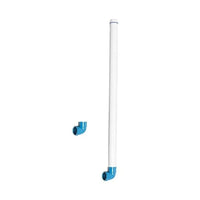 Tubo de descida com joelho para válvula de descarga 38mm