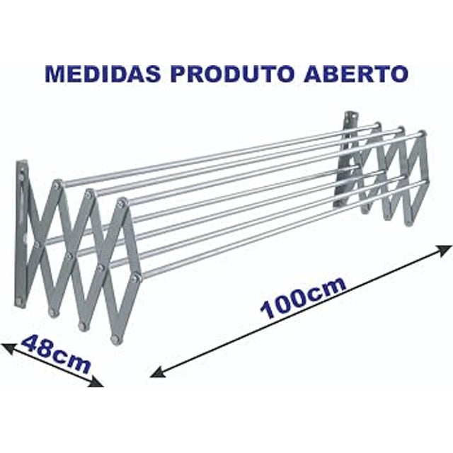 VARAL FERRO PLAST GAITA 100M