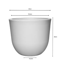 Vaso Redondo Concept N1 Carrara 24cm