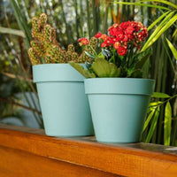 Vaso Unique N12 Azul 20cm