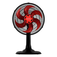 Ventilador de Mesa Turbo 6 Pás 30cm 127v Vermelho