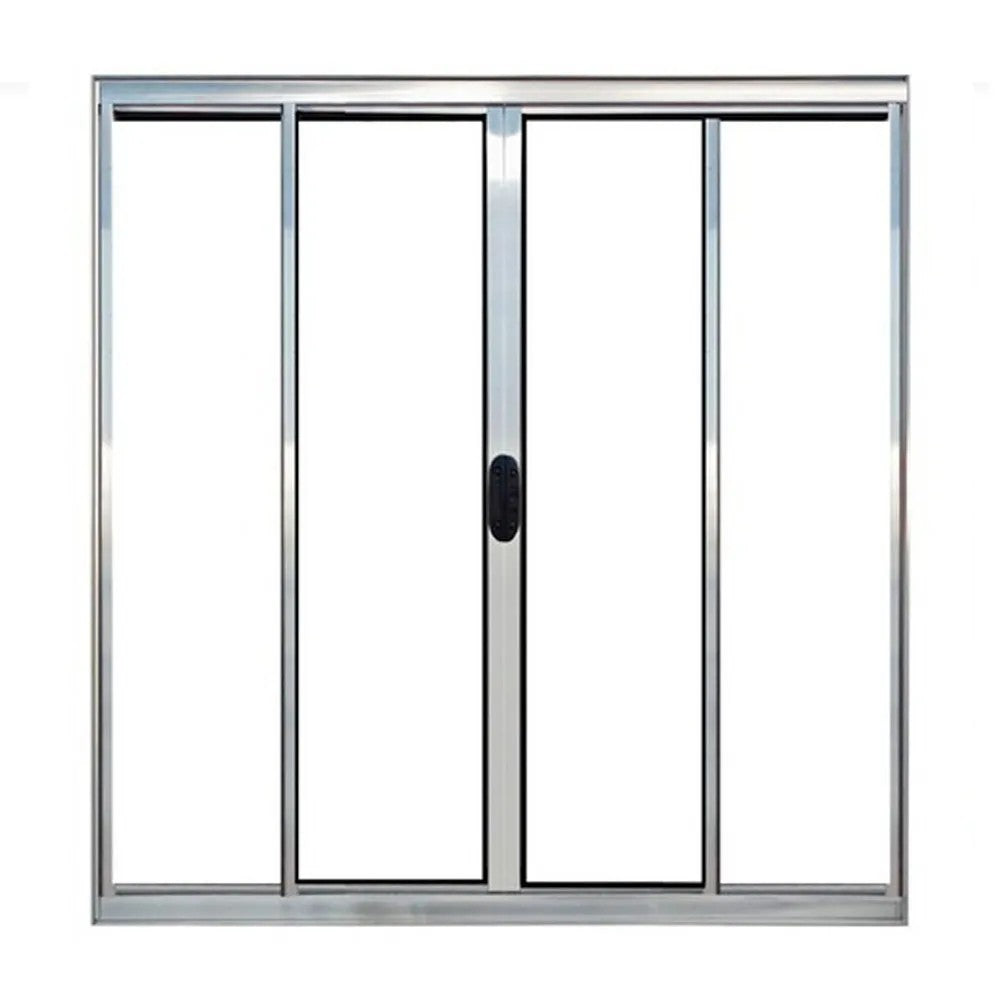 Vitro de alumínio 4 folhas 100x100cm