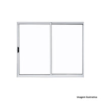 Vitro de aluminio soft 2 folhas 100x150cm