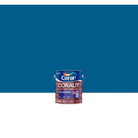Tinta Esmalte Sintético Coralit Ultra Resistência Azul França 900ml
