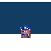 Tinta Esmalte Sintético Coralit Ultra Resistência 3.6L Azul Del Rey