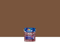 Tinta Esmalte Sintético Coralit Ultra Resistência Marrom 900ml