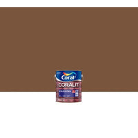 Tinta Esmalte Sintético Coralit Ultra Resistência Marrom 900ml