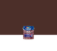 Tinta Esmalte Sintético Coralit Ultra Resistência Marrom 3,6L