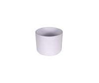 Vaso Cerâmico Hanover Branco 11cm Japi