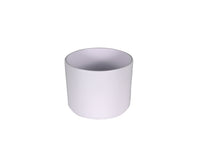 Vaso Cerâmico Hanover Branco 13cm Japi