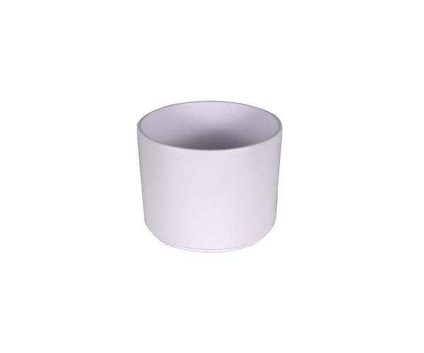 Vaso Cerâmico Hanover Branco 13cm Japi