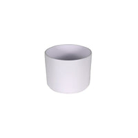 Vaso Cerâmico Hanover Branco 13cm Japi