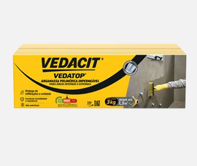 VEDACIT VEDATOP CAIXA 3 KG