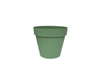 Vaso Unique N12 Verde 20cm para Ambientes Internos e Externos