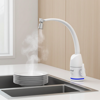 Torneira Prima Eletrônica 5500W 127V Branco Touch Zagonel